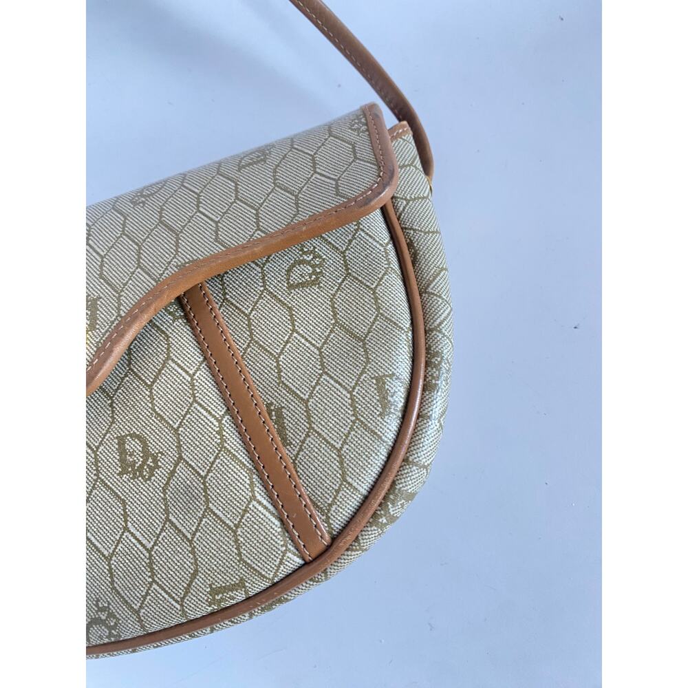 Vintage Christian Dior Monogram Crossbody Bag - Picture 9 of 16